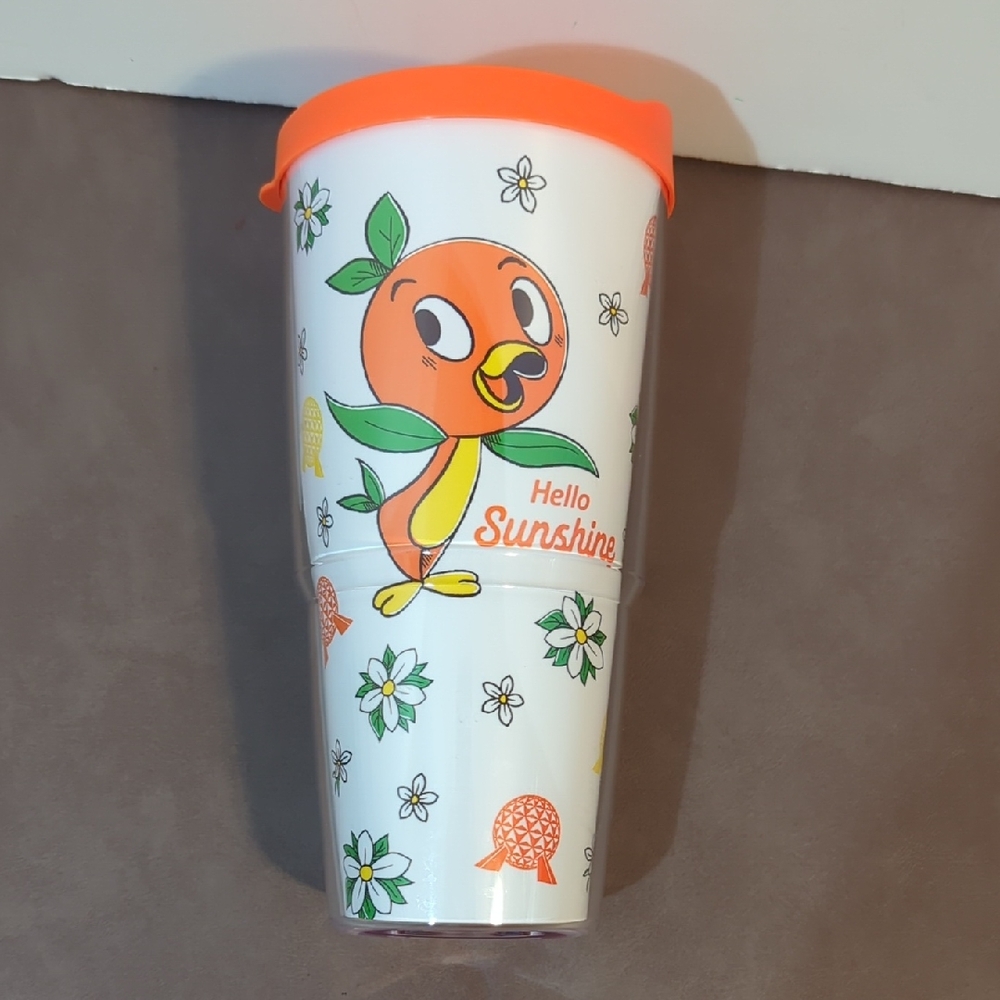 2021 Epcot Intl Flower & Garden Festival Disney Orange Bird Tervis Tumbler 24 Oz